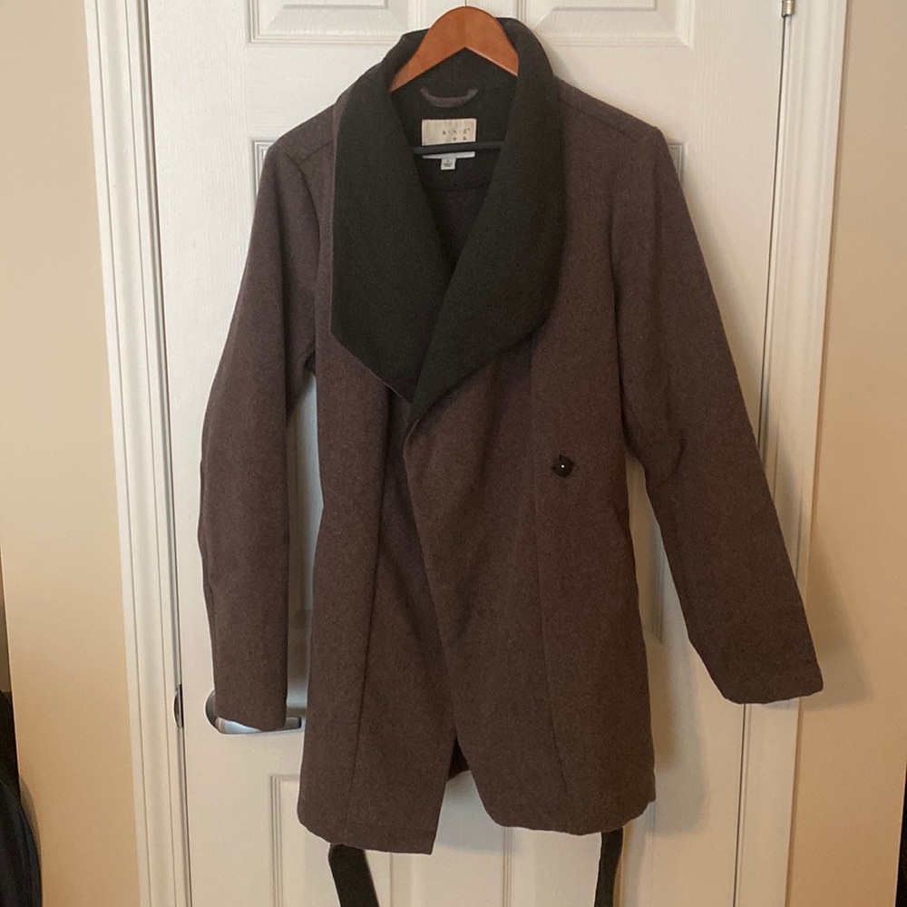 Large A New Day Peacoat